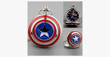Load image into Gallery viewer, Captain America Pocket Watch - FREE SHIP DEALS