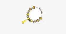 Load image into Gallery viewer, Yellow Ribbon Awareness Bracelet - FREE SHIP DEALS