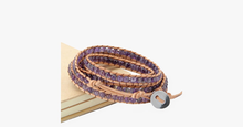 Load image into Gallery viewer, 4MM Amenthyst Natural Stone Wrap Bracelet - FREE SHIP DEALS