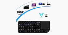 Load image into Gallery viewer, Mini Backlit Wireless Keyboard and Touchpad