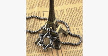 Load image into Gallery viewer, Men's Jewish Star Pendant