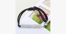 Load image into Gallery viewer, The Love Between a Mother and Daughter is Forever - Strap Bracelet
