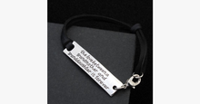 Load image into Gallery viewer, The Love Between a Grandmother and Granddaughter is Forever- Strap Bracelet