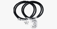 Load image into Gallery viewer, Nana's Girl Hand Stamped Bracelet Set - FREE SHIP DEALS