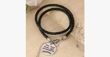 Load image into Gallery viewer, The Best Moms Get Promoted to Grandma - Handstamped Bracelet