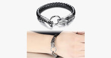 Load image into Gallery viewer, Game Of Thrones Inspired Dragon Loop Stainless Steel Men's Bracelet