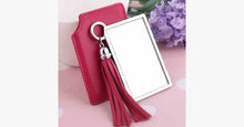 Load image into Gallery viewer, Portable Pink Pocket Mirror