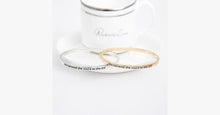 Load image into Gallery viewer, She Believed She Could So She Did Simple Bangle