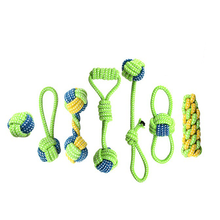 Load image into Gallery viewer, Interactive Pet Chewing Rope Ball