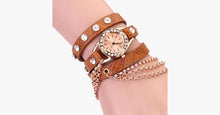 Load image into Gallery viewer, Rivet Chain Quartz Wrist Watch