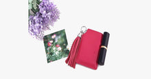 Load image into Gallery viewer, Portable Pink Pocket Mirror