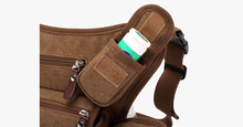 Load image into Gallery viewer, Multifunction Outdoor Cotton Sport Leg Bag Canvas Waist Bag Money Belt Fanny Pack - FREE SHIP DEALS