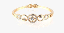 Load image into Gallery viewer, Gold Plated Crystal Bangle - FREE SHIP DEALS