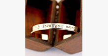 Load image into Gallery viewer, 18k Gold Plated - I Love You More Bangle - FREE SHIP DEALS
