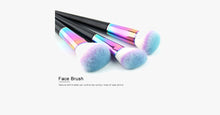 Load image into Gallery viewer, Black Mermaid Rainbow Feather Set - FREE SHIP DEALS