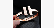 Load image into Gallery viewer, T-Style Stainless Steel Bangle