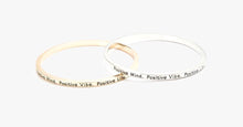Load image into Gallery viewer, Positive Mind Bangle - FREE SHIP DEALS