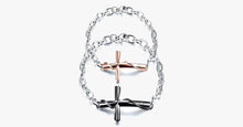 Load image into Gallery viewer, Unisex Cross Chain Bracelet - FREE SHIP DEALS