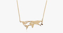 Load image into Gallery viewer, World Map Pendant - FREE SHIP DEALS