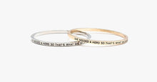 Load image into Gallery viewer, She Needed A Hero Bangle