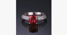 Load image into Gallery viewer, Garnet Love Promise Ring