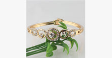 Load image into Gallery viewer, Gold Plated Crystal Bangle - FREE SHIP DEALS