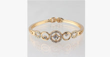 Load image into Gallery viewer, Gold Plated Crystal Bangle - FREE SHIP DEALS