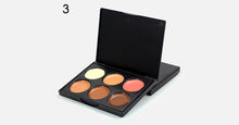 Load image into Gallery viewer, 6 Color Makeup Concealer Cream Contour Palette - FREE SHIP DEALS