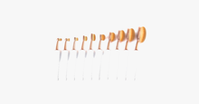 Load image into Gallery viewer, Umbrella Cut Oval Brush Set - FREE SHIP DEALS