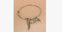 Load image into Gallery viewer, Angel Love Charm Bangle - FREE SHIP DEALS