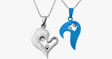 Load image into Gallery viewer, I Love You Mutual Affinity Heart Titanium Steel Lover Necklaces - FREE SHIP DEALS