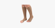 Load image into Gallery viewer, Unisex Open Toe Zipper Compression Socks - FREE SHIP DEALS