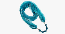 Load image into Gallery viewer, Hippie Earth-Tone Scarf Necklace - FREE SHIP DEALS