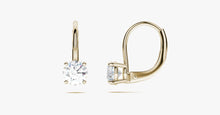 Load image into Gallery viewer, Gemstone Leverback Earring