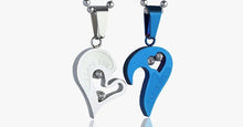 Load image into Gallery viewer, I Love You Mutual Affinity Heart Titanium Steel Lover Necklaces - FREE SHIP DEALS