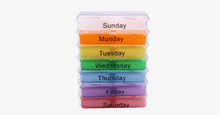 Load image into Gallery viewer, Weekly Pop-Up Pill Organizer - FREE SHIP DEALS
