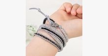 Load image into Gallery viewer, Snow White Wrap Bracelet