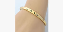 Load image into Gallery viewer, Gold Plated Love Bangle - FREE SHIP DEALS
