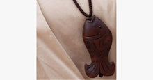 Load image into Gallery viewer, Wooden Fish Necklace - FREE SHIP DEALS