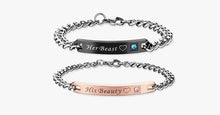 Load image into Gallery viewer, His Queen Her King Couples Bracelets - FREE SHIP DEALS