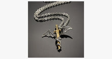 Load image into Gallery viewer, Dragon Sword Men's Stainless Steel Pendant - FREE SHIP DEALS