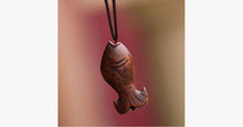 Load image into Gallery viewer, Wooden Fish Necklace - FREE SHIP DEALS