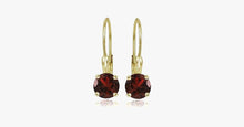 Load image into Gallery viewer, Gemstone Leverback Earring