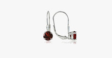 Load image into Gallery viewer, Gemstone Leverback Earring