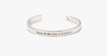 Load image into Gallery viewer, Shine Bright Like A Diamond Cuff Bangle