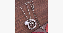 Load image into Gallery viewer, Precious Baby Footprints Round Pendat Necklace - FREE SHIP DEALS