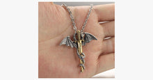 Load image into Gallery viewer, Dragon Sword Men's Stainless Steel Pendant - FREE SHIP DEALS