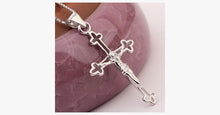 Load image into Gallery viewer, Cross Silver Pendant - FREE SHIP DEALS