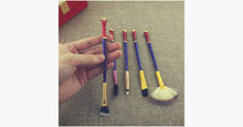 Load image into Gallery viewer, Wonder Woman Inspired 5 Piece Makeup Brush Set - FREE SHIP DEALS