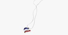 Load image into Gallery viewer, USA Flag Heart Pendant - FREE SHIP DEALS